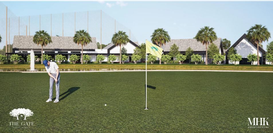 The Gate view from the course – MHK Architecture